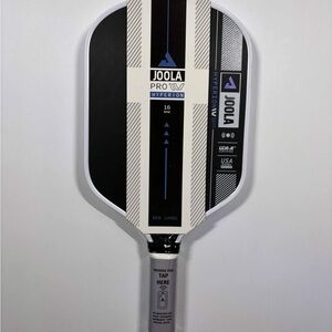 JOOLA Pro IV Hyperion Pickleball Paddle - Black & White